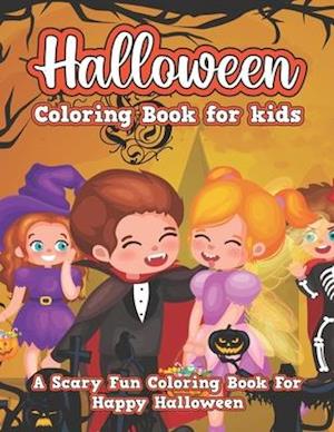 Halloween Coloring Book for kids