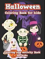 Halloween Coloring Book for kids