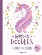 Unicorn Doodles - Coloring Book For Kids