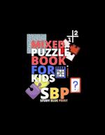 Mixed Puzzle Book For Kids