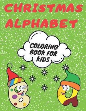 Christmas Alphabet Coloring Book for Kids