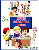 Math Coloring Book For Kids Ages 4-8 (Part 2)