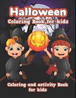 Halloween Coloring Book For Kids