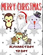 Merry Christmas Alphabet Dot To Dot