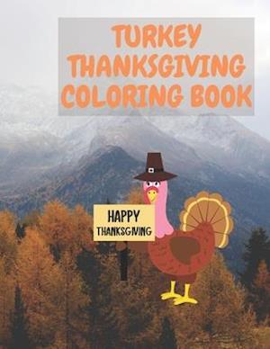 Turkey Thanksgivung Coloring Book