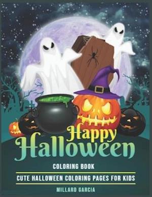 Happy Halloween Coloring Book