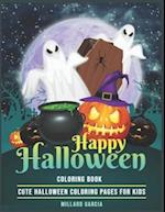 Happy Halloween Coloring Book