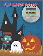 Coloring Book For Kids Halloween