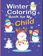 Winter Coloring Book for My Child