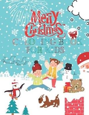 Merry Christmas Coloring Book For kids