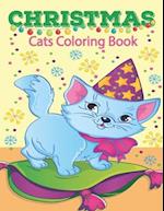 Christmas Cats Coloring Book: Christmas Cats Coloring Book Stress Relieving Designs for Adults Relaxation 