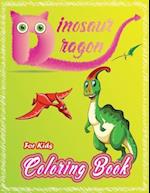 Dinosaur & Dragon Coloring Book