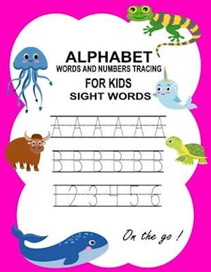 Alphabet, Words and Numbers Tracing