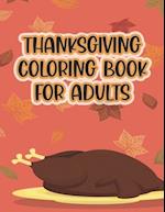 Thanksgiving Coloring Book For Adults