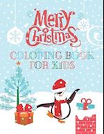 Merry Christmas Coloring Book For Kids