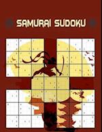 Samurai Sudoku: 500 Puzzle Book, Overlapping into 100 Samurai Style Puzzles . best gift for Christmas and Halloween . 