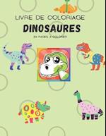 Livre de coloriages Dinosaures