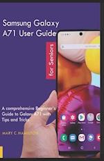 Samsung Galaxy A71 User Guide for Seniors