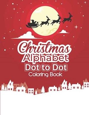 Christmas Alphabet Dot to Dot Coloring Book