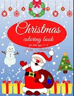 Christmas coloring book for kids