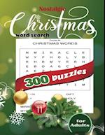 Nostalgic christmas word search 300 puzzles for Adults Volume 11
