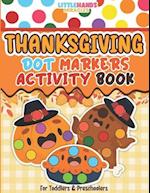 Thanksgiving Dot Markers Activity Book For Toddlers and Preschoolers