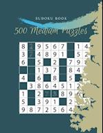 Sudoku Book 500 Medium Puzzles