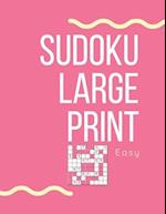 Sudoku Large Print Easy