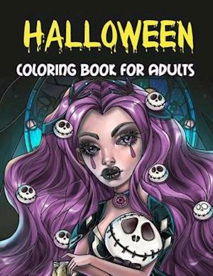 Halloween Coloring Book for Adults