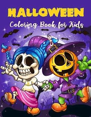 Halloween Coloring Book For Kids