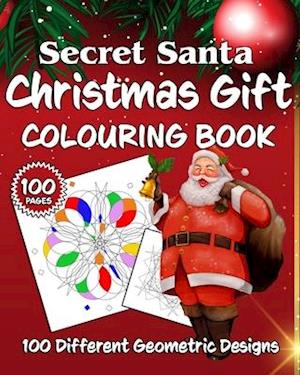 Secret Santa Christmas Gift Colouring Book