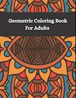 Geometric Coloring Book Fro Adults