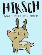 Hirsch malbuch für kinder