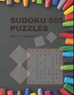 Sudoku 555 Puzzles Easy to Expert