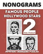 Nonograms Book, Famous People & Hollywood Stars