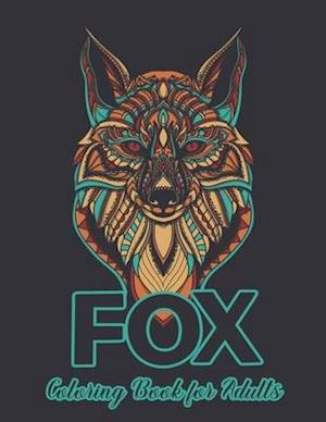 Fox Coloring Book for Adults