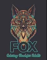 Fox Coloring Book for Adults