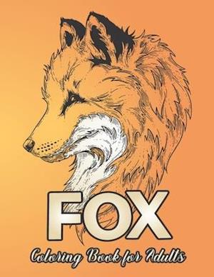 Fox Coloring Book for Adults