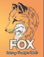 Fox Coloring Book for Adults