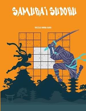 samurai sudoku puzzle books hard: 250 samurai sudoku puzzles brain game for adults . Great gift idea for Christmas