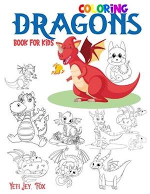 Dragons coloring book for kids