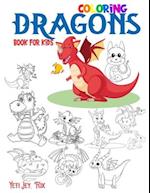 Dragons coloring book for kids