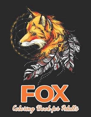 Fox Coloring Book for Adults