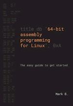 64-bit assembly programming for Linux