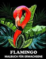 Flamingo Malbuch für Erwachsene