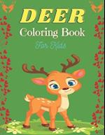 DEER Coloring Book For Kids