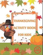 Thanksgiving Activity Book for Kids