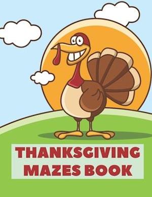 Thanksgiving Mazes Book