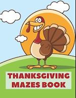 Thanksgiving Mazes Book