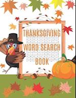 Thanksgiving Word Search Book